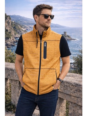 Alexandergardı Cep Detaylı Dik Yaka Astarsız Kolsuz Yelek