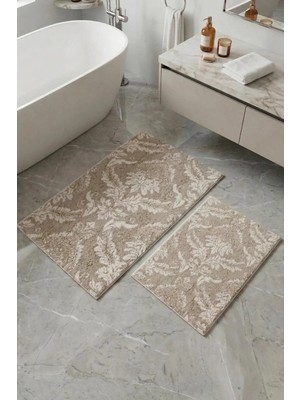 Neşe Home Collection CHEMAY BANYO PASPAS SETİ LATTE