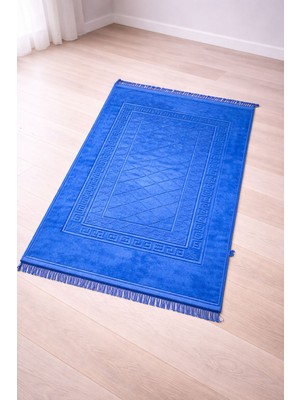 inağ Kalın Kadife Peluş Kaydırmaz Taban Seccade