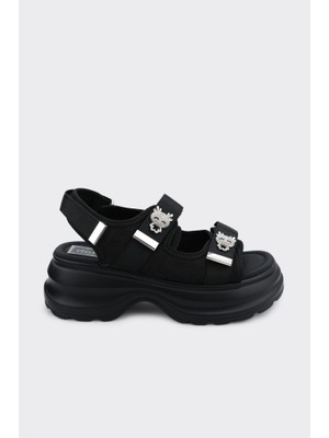 Derinet Cırtlı Ayarlanabilir Kadın Sandalet