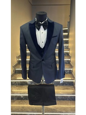 Fc Plus  Damatlık Yelekli Takım Elbise