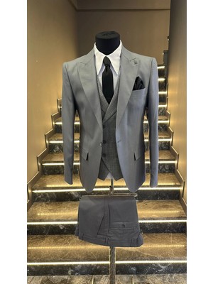 Fc Plus  Yelekli Takım Elbise