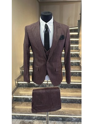 Fc Plus  Yelekli Takım Elbise