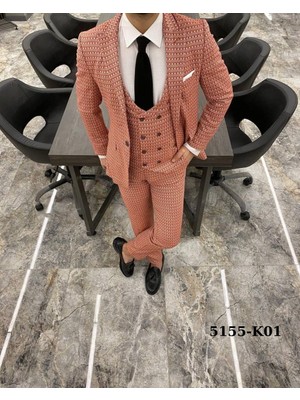 Fc Plus  Yelekli Takım Elbise