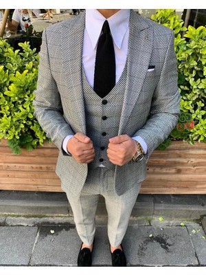 Fc Plus  Yelekli Takım Elbise