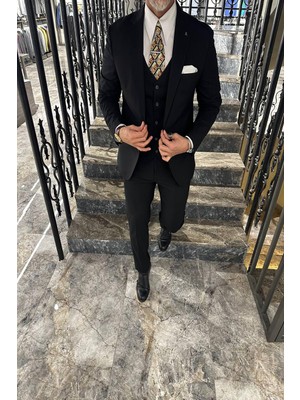 Fc Plus Mono Yaka Yelekli Takım Elbise