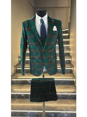 Fc Plus  Yelekli Takım Elbise