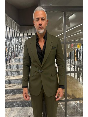 Fc Plus Kuşgözü Zincirli Takım Elbise