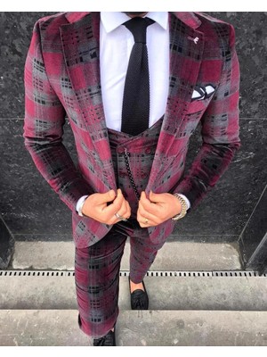 Fc Plus  Yelekli Takım Elbise