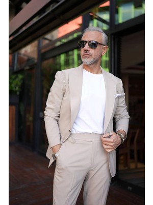 Fc Plus Kuşgözü Biyeli Takım Elbise