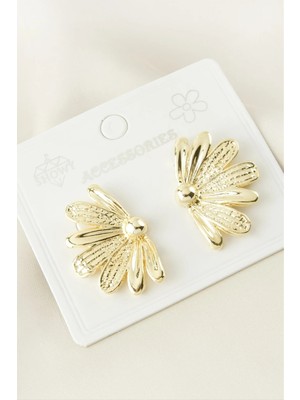 LTG Nova Çiçek Metal Küpe