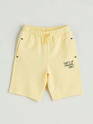 Lc Waikiki Yeni Sezon Rahat Kalıp Beli Lastikli Erkek Çocuk Şort