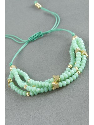 Prativas 4'lü Karışık Kristal Bileklik