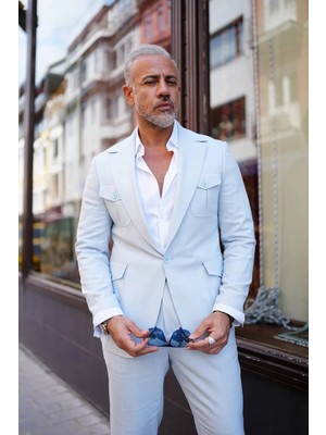 Fc Plus Ispanyol Yaka Safari Takım Elbise