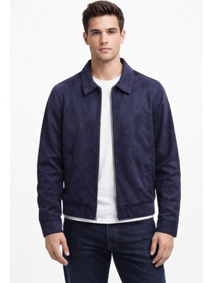 Dynamo Erkek Siyah Regular Fit Mevsimlik Süet Spor Mont BGL-ST05013