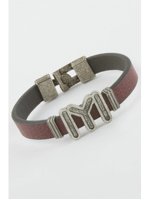 Prativas Kayı Boyu Suni Deri Bileklik