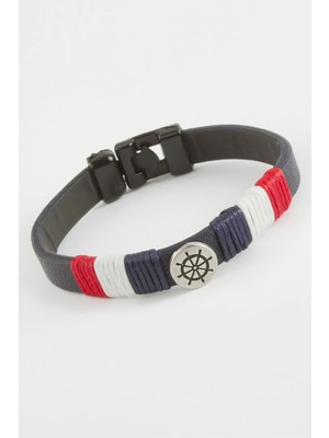 Prativas Dümen Kaliteli Suni Deri Bileklik