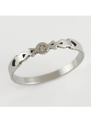 Prativas Ok Lüks Çelik Yüzük