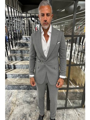 Fc Plus Metal Aksesuarlı Takım Elbise