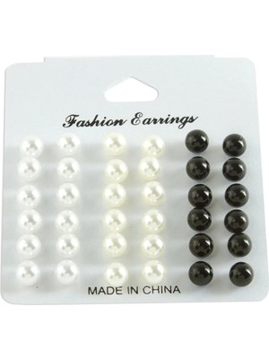 LTG Nova Kartlı Inci Küpe 36 Adet