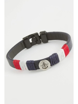 Prativas Çapa Kaliteli Suni Deri Bileklik