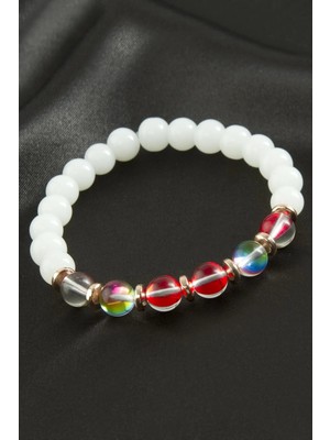 Prativas Neon Kuvars Doğaltaş Bileklik