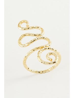 Prativas Yılan Metal Yüzük