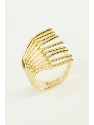 Prativas Tırpan Metal Yüzük