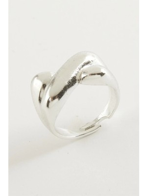 Prativas Oval Metal Yüzük