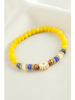 Prativas Papatya Kristal Bileklik