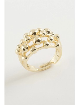 Prativas Yuvarlak Metal Yüzük