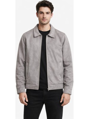 Dynamo Erkek Siyah Regular Fit Mevsimlik Süet Spor Mont BGL-ST05013