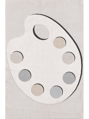 Majolika Çocuk Odası Halısı Toz Tutmayan Kaymaz Teengo TE17A