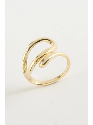 Prativas Oval Metal Yüzük