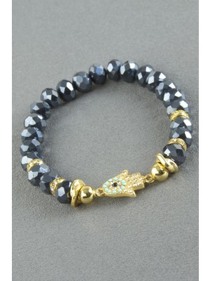 Prativas Ftm Ana Eli Zirkon Taşlı Kristal Bileklik