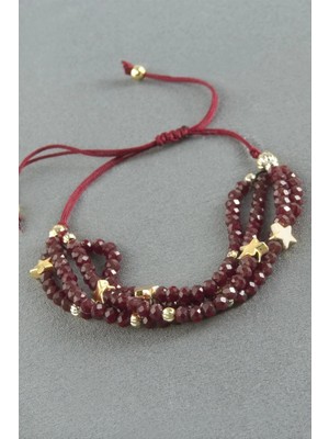 Prativas 4'lü Karışık Kristal Bileklik