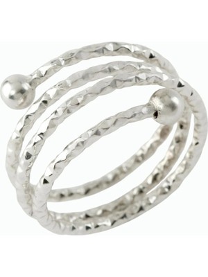 Prativas Yaylı Metal Yüzük