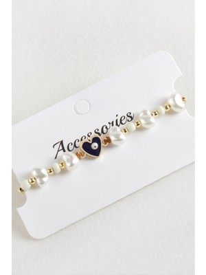 Prativas Boncuk Inci Makrome Ip Bileklik