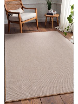 Zeora Home Doğal Jüt Görünümlü Dokuma Sisal Kilim Kaymaz Taban Salon Oturma Odası Mutfak Balkon Koridor Modern & Iskandinav Stil Antialerjik Yıkanabilir