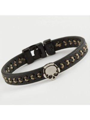 Prativas Kuru Kafa Kaliteli Suni Deri Bileklik