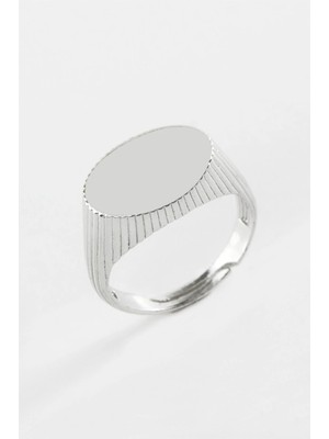 Prativas Isim Yazılabilir Metal Yüzük