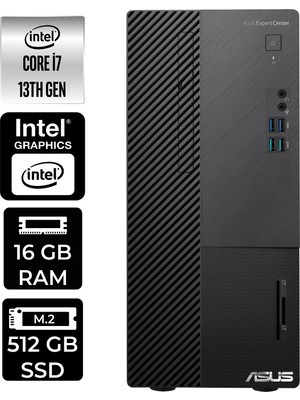 Asus Expertcenter D500ME i7 13700 16GB RAM 512GB SSD Win11 Home D500000I713700P317 Masaüstü Bilgisayar + Per4 USB