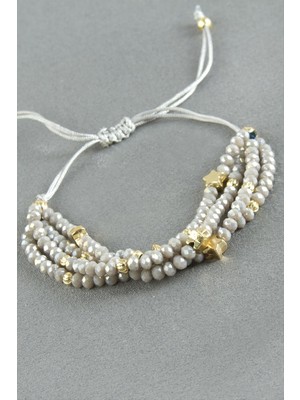 Prativas 4'lü Karışık Kristal Bileklik