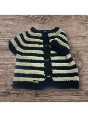 Gonca Concept Unısex El Örgüsü Kadife Yelek