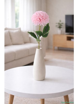 Yapay Çiçek Sitesi Yapay Krizantem Dalı 63 cm Pembe