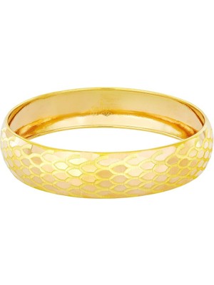 T51 Tuğrul Altın 15 gr(gram) 15 mm 22 Ayar İşçiliksiz Şarnelli Bilezik TBC015-14