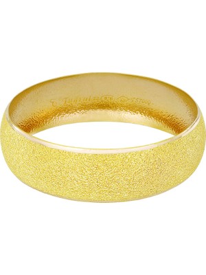 T51 Tuğrul Altın 20 gr(gram) 18 mm 22 Ayar İşçiliksiz Bilezik TBC020-4