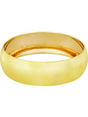 T51 Tuğrul Altın 21 gr(gram) 20 mm 22 Ayar İşçiliksiz Bilezik TBC021-21