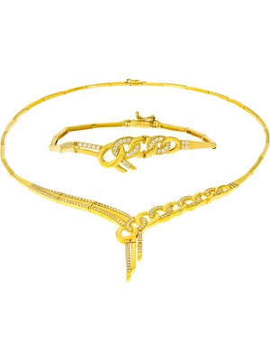 T51 Tuğrul Altın Altın Üçlü Set T002427