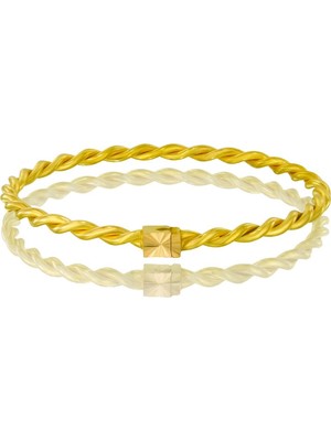 T51 Tuğrul Altın 25 gr(gram) 22 Ayar Adana Parlağı Bilezik